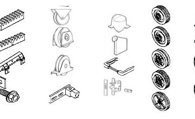 Accessories for automatic doors