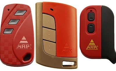 Remote control emitter for doors